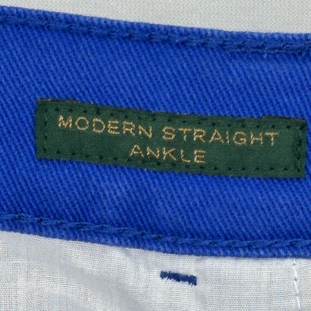 Ralph Lauren Women's Cobalt Straight Leg Jeans Modern Ankle Sz 10 - Picture 4 of 9
